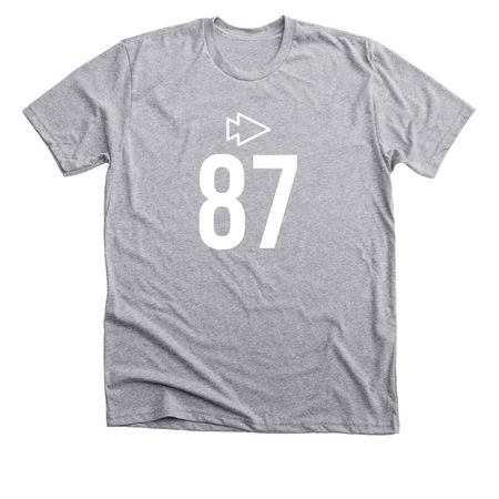 Karma, a Athletic Heather Premium Unisex Tee