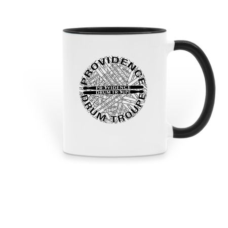 PDT Mug Love, a Black Two-Tone Ceramic Mug