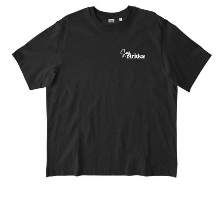 Strides Run Club Tees & Hoodies, a Dark Heather Grey Stanley/Stella Unisex Freestyler Heavyweight Tee
