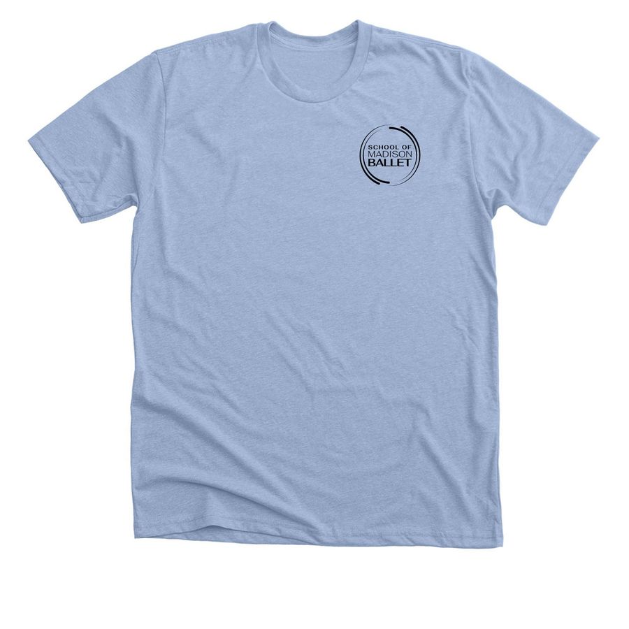 SMB Adult, a Heather Baby Blue Premium Unisex Tee