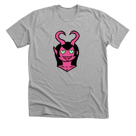 The Songbird, a Athletic Heather Premium Unisex Tee