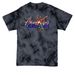 Stone Wash Jake, a Black Crystal Tie Dye Tee