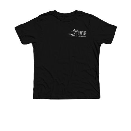 Bolton Street Classic Tee, a Solid Black Blend Premium Youth Tee