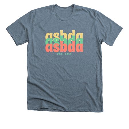 ASBDA Education Foundation, a Heather Slate Premium Unisex Tee