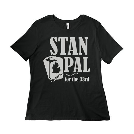 Stan for the 33rd, a Vintage Black Women?s Relaxed Cotton Tee