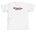 NOLAWEEN Collection, a White Comfort Colors Unisex Tee (back-view)
