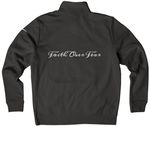 Nike women club half zipper pullover, a Anthracite Nike Women's Club Half Zip Pullover (back-view)