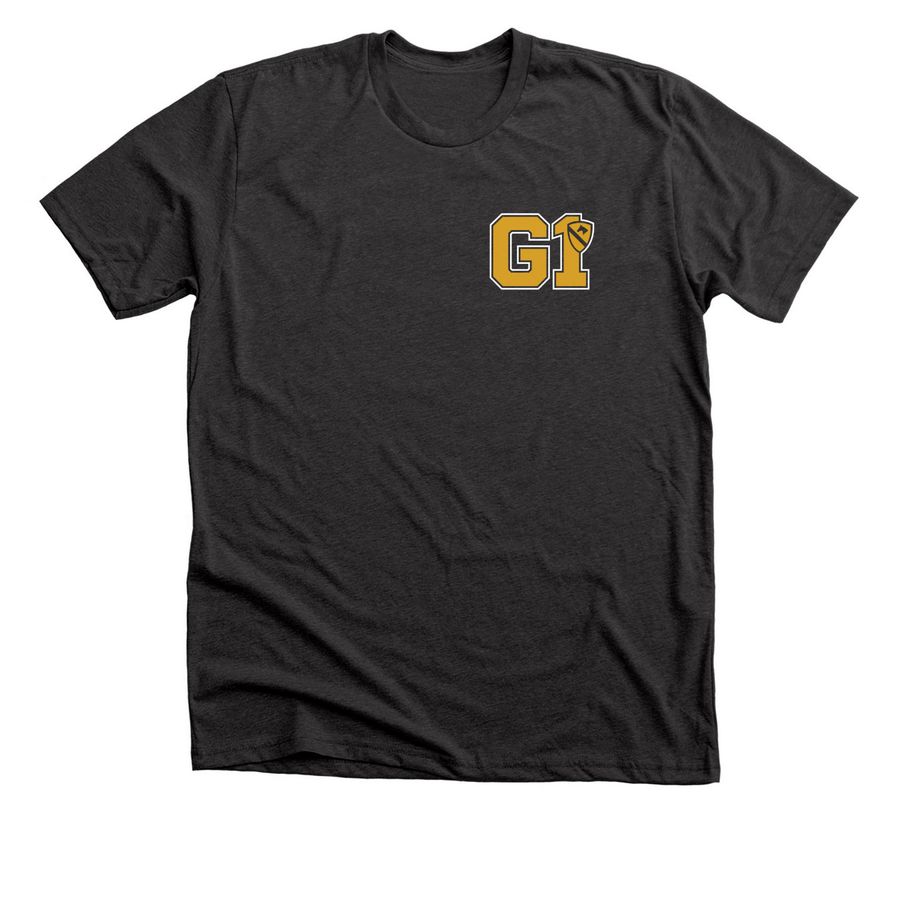 G1 PT Shirts, a Dark Grey Heather Premium Unisex Tee