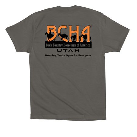 BCHU Mountain Ridge Merch, a Asphalt Premium Cotton Tee