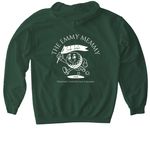 The Emmy Memmy Golf Scramble, a Forest Green Softstyle Pullover Hoodie (back-view)