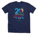 Families for HoPE 20th ? Front Print, a Solid Navy Blend Premium Unisex Tee