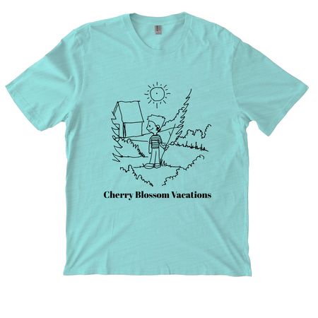 Spring 2026 Sale, a Saltwater Blue Allmade Organic Cotton Mineral Dye Tee