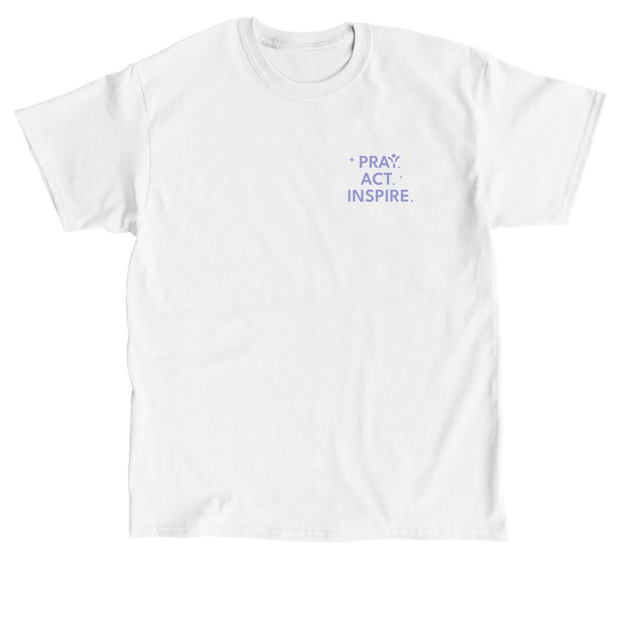 Miles of Smiles 2026 -Purple Text, a White Classic Unisex Tee