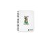 Corn Says Write!, a White Spiral Notebook