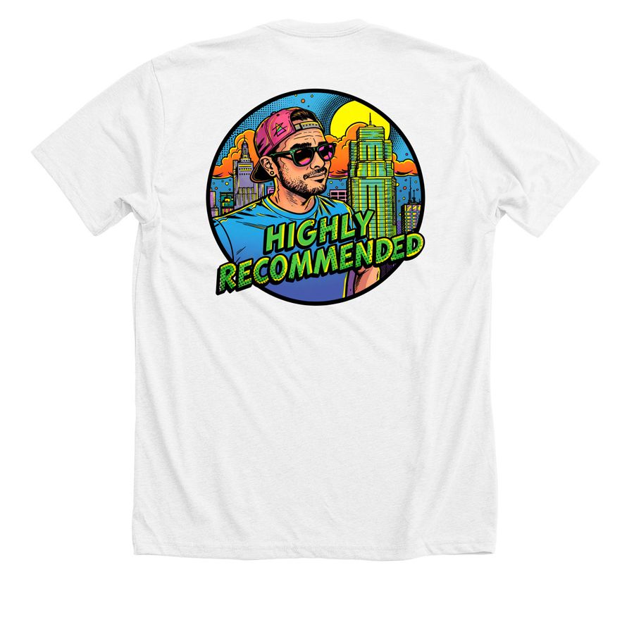 Skye High, a Solid White Blend Premium Unisex Tee