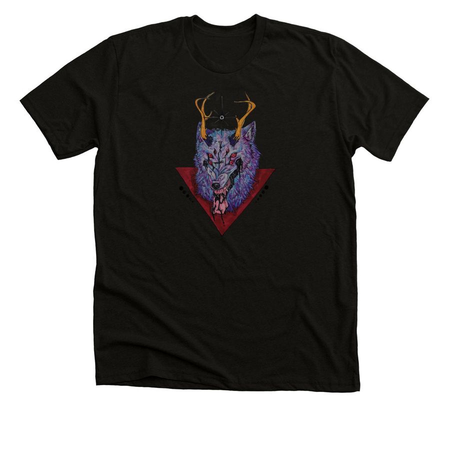 Cvlts, a Solid Black Blend Premium Unisex Tee