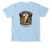 OKC Crafted, a Chambray Comfort Colors Pocket Tee (back-view)