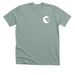 UC Davis + Little Wishes, a Heather Sage Premium Unisex Tee