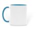 jen fell asleep, a Light Blue Two-Tone Ceramic Mug (back-view)