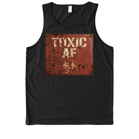 Bio Hazard&nbsp;, a Deep Black Allmade Eco Triblend Tank
