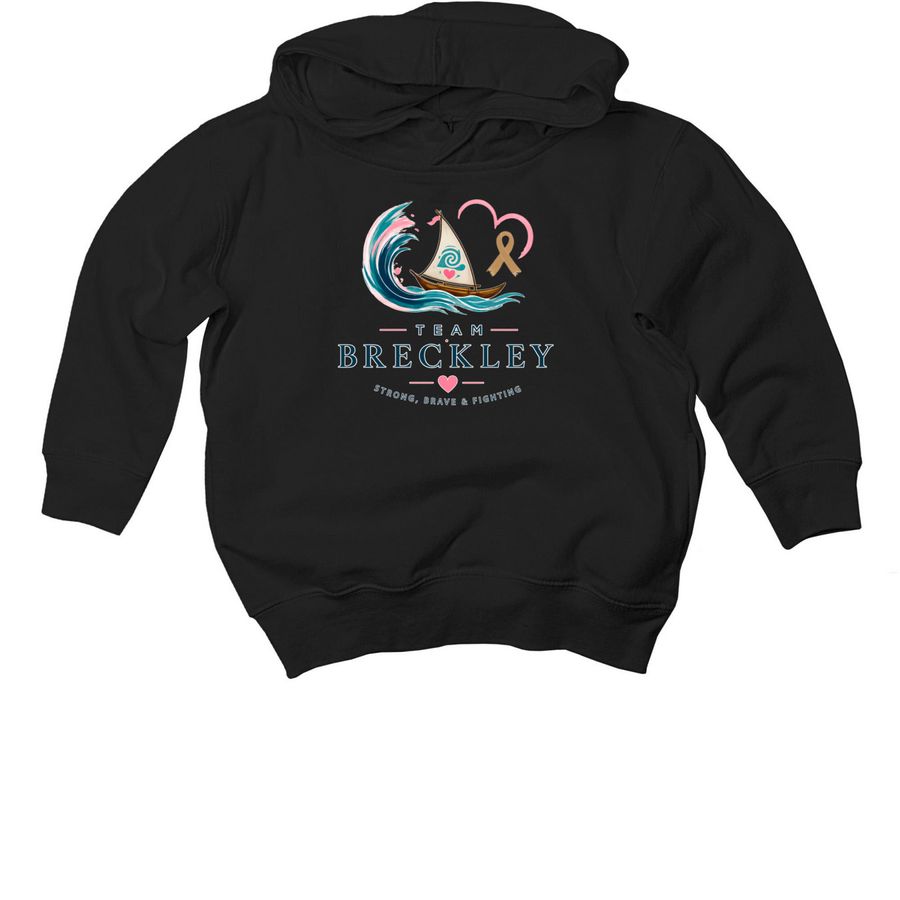 Toddler, a Black Toddler Pullover Hoodie