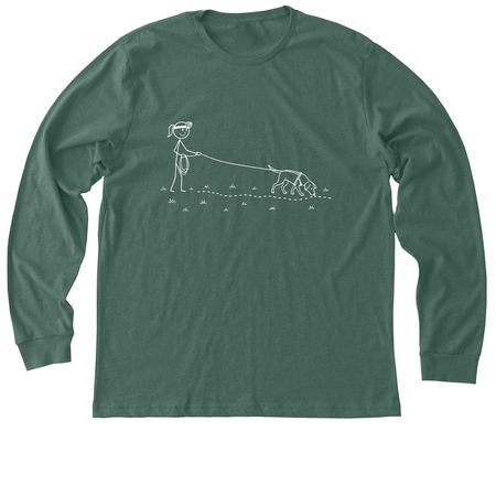 GoPro Tracking, a Heather Forest Premium Long Sleeve Tee