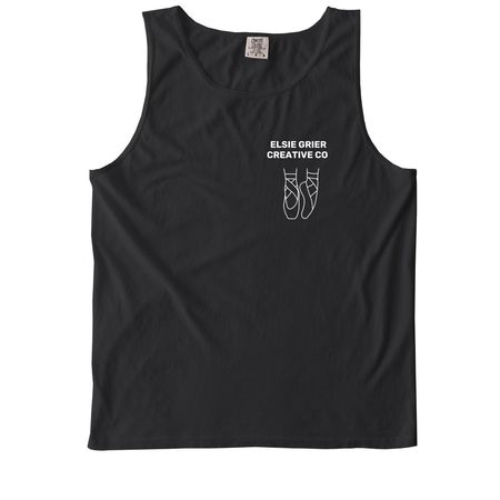 Elsie Grier Creative Co., a Black Comfort Colors Tank Top