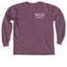 2026 NYC Marathon Fundraiser for Fred's Team, a Berry Comfort Colors Long Sleeve Tee