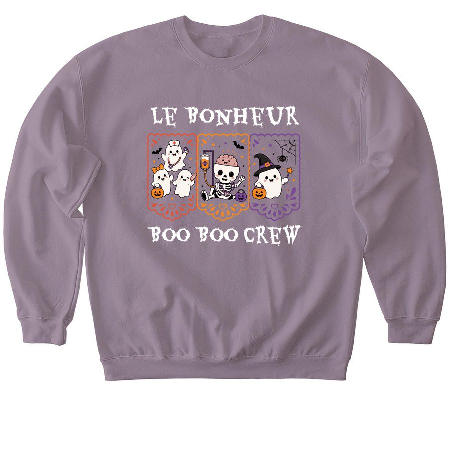 Le Bonheur Boo Boo Crew, a Paragon Softstyle Crewneck Sweatshirt