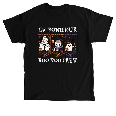 Le Bonheur Boo Boo Crew, a Black Classic Unisex Tee