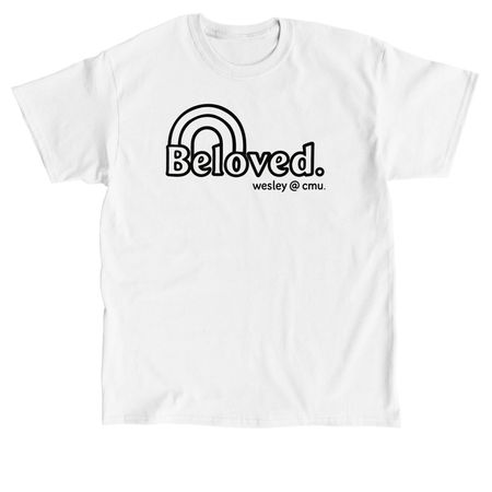 Beloved Tie Dye-able Shirt, a White Classic Unisex Tee