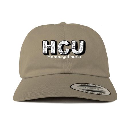 2026 World HCU Awareness Day, a Khaki Printed Classic Baseball Cap