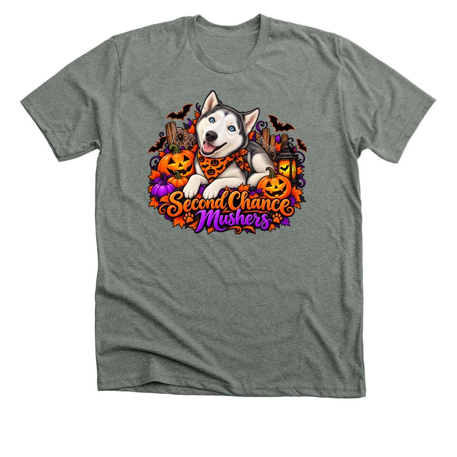 Dobby Howl-o-Ween, a Deep Heather Premium Unisex Tee