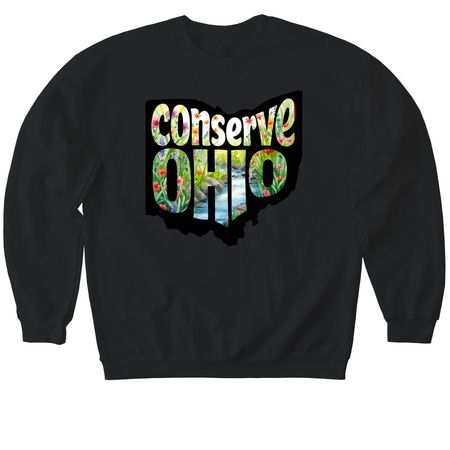 The Original&nbsp;, a Black Softstyle Crewneck Sweatshirt