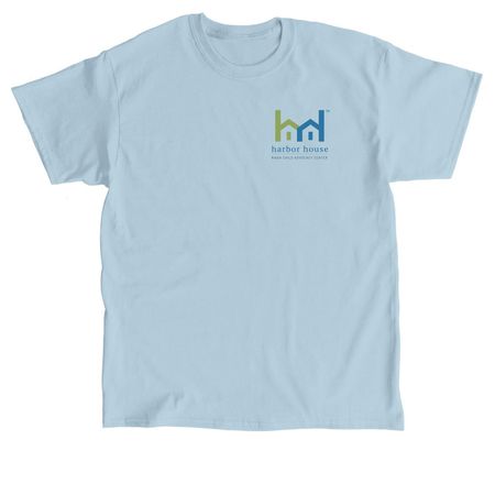 Harbor House, a Light Blue Classic Unisex Tee