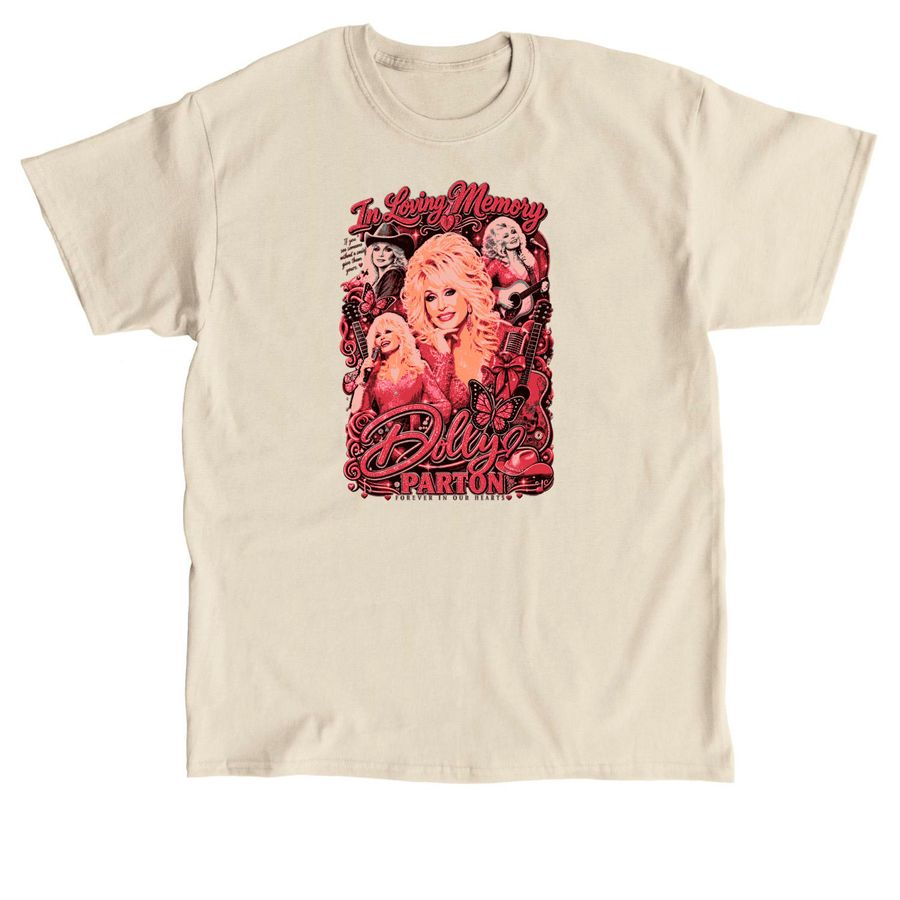 In loving memory of Dolly Parton retro shirt, a Sand Classic Unisex Tee