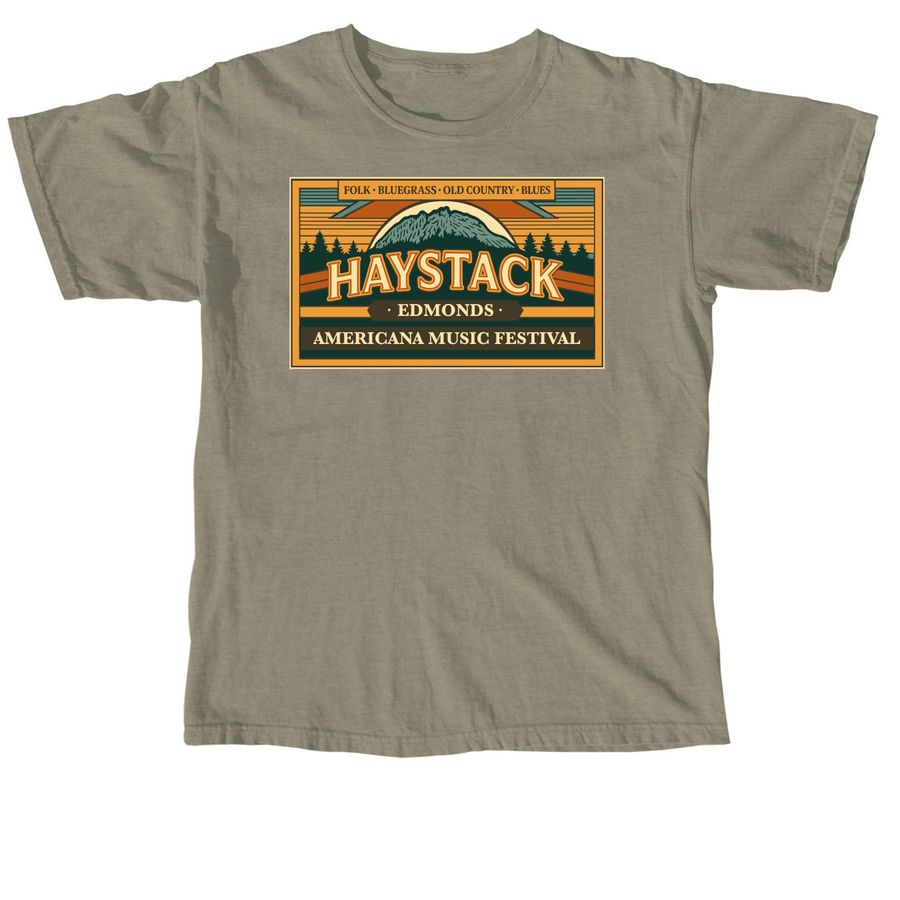 Haystack 2026 - Edmonds, a Sandstone Comfort Colors Unisex Tee