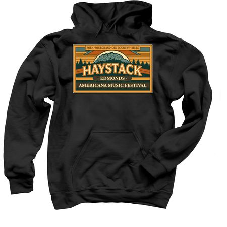 Haystack 2026 - Edmonds, a Black Pullover Hoodie