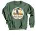 Bark & Branch Orchard, a Military Green Crewneck Sweatshirt