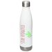 Stay Hydrated 2026, a White Stainless Steel Water Bottle