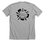 Philip and Samara Legacy Shirt, a Athletic Heather Premium Unisex Tee (back-view)