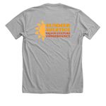Chaco Conservancy Summer Solstice Dual Logo, a Athletic Heather Premium Unisex Tee (back-view)