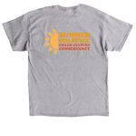 Chaco Conservancy Summer Solstice Dual Logo, a Sport Grey Classic Unisex Tee (back-view)