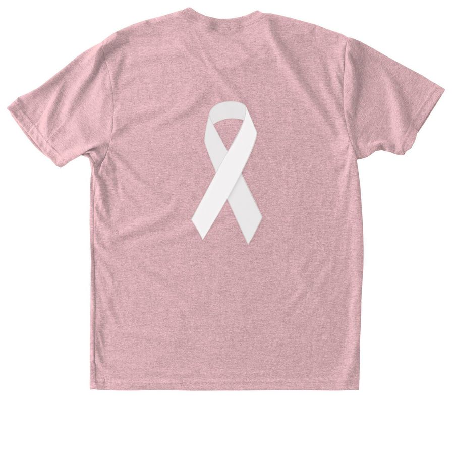 PCC - Breast Cancer Awareness, a Desert Pink Triblend Unisex Tee (back-view)