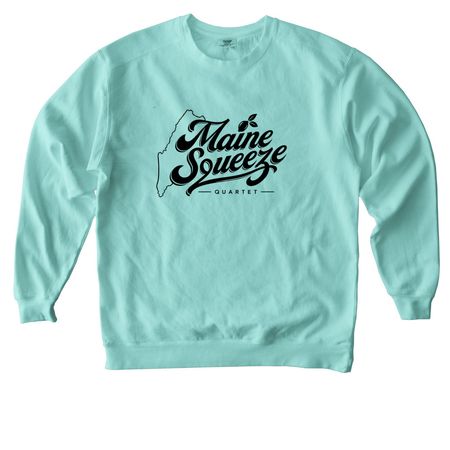 Maine Squeeze Quartet, a Chalky Mint Comfort Colors Crewneck Sweatshirt