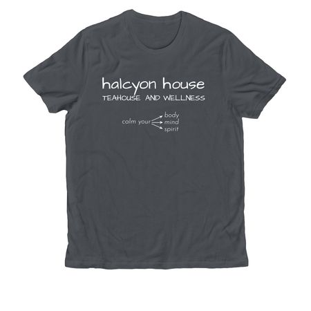 Halcyon House Calm, a Terrain Grey Allmade Organic Cotton Unisex Tee