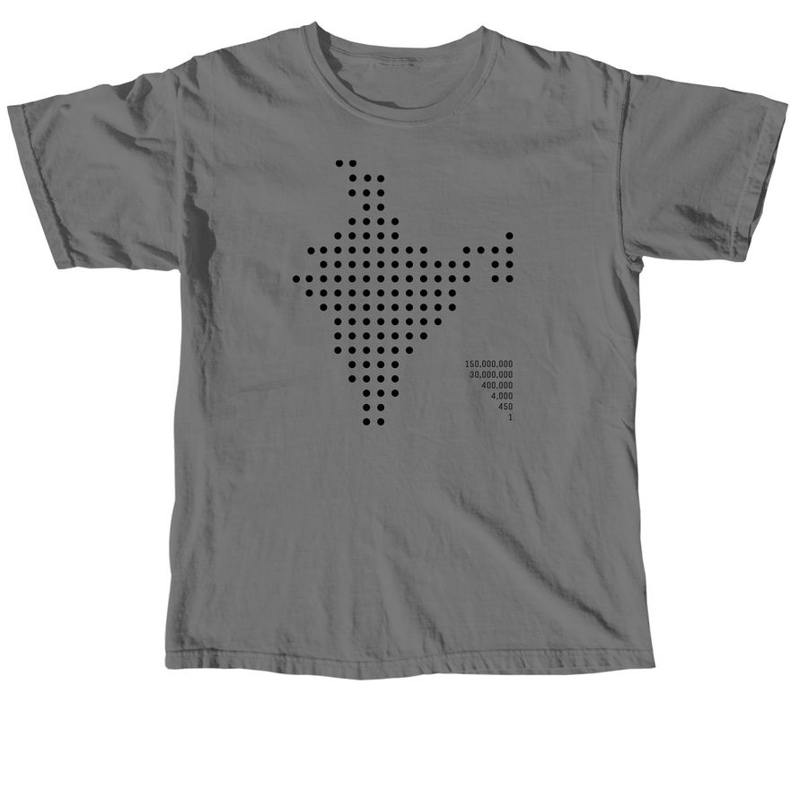 Stats - Black, a Grey Comfort Colors Unisex Tee