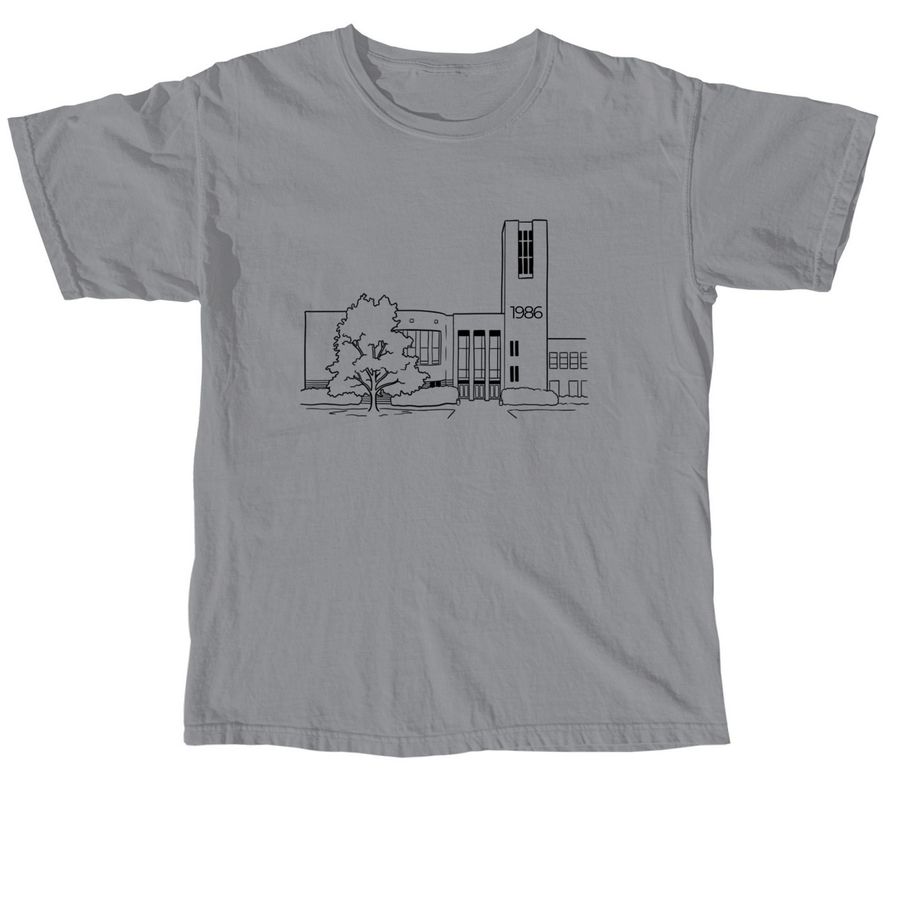 JPM High School 1986, a Granite Comfort Colors Unisex Tee