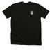 Dark Shirts with White Logo, a Black Heather Premium Unisex Tee