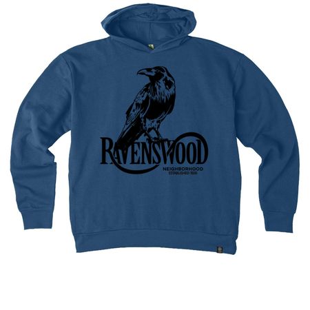 Adult Warm Gear, a Tidal Blue Reclaimist Pullover Hoodie